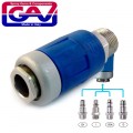 SAFETY QUICK COUPLER 1/2 M TWO STAGE RELEASE